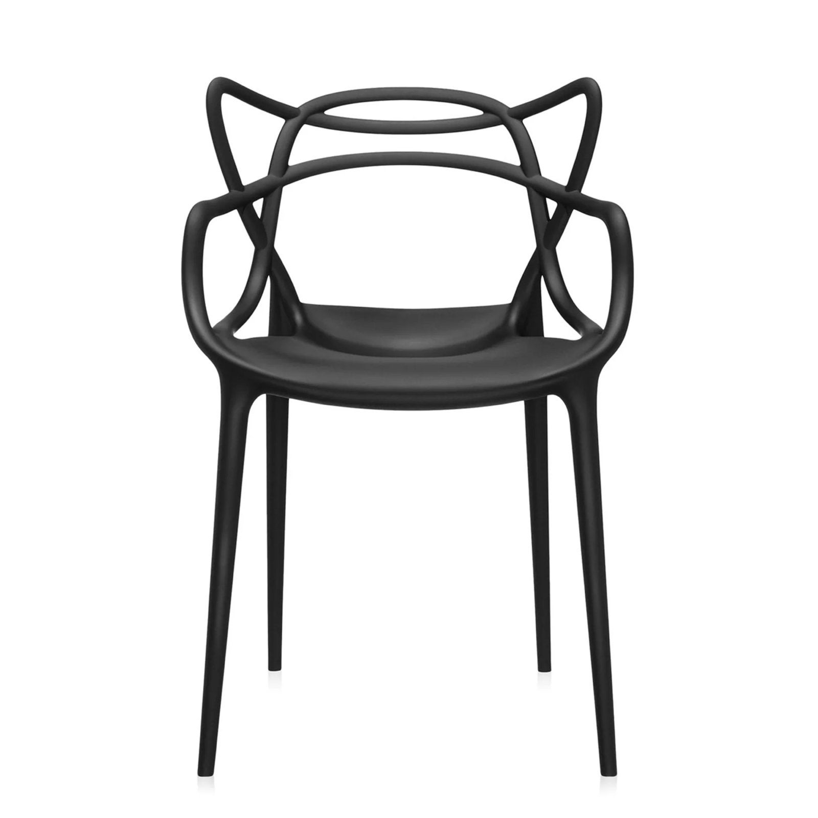 10 Kartell masters stoelen, Ophalen, Zo goed als nieuw, Zwart, Vijf, Zes of meer stoelen
