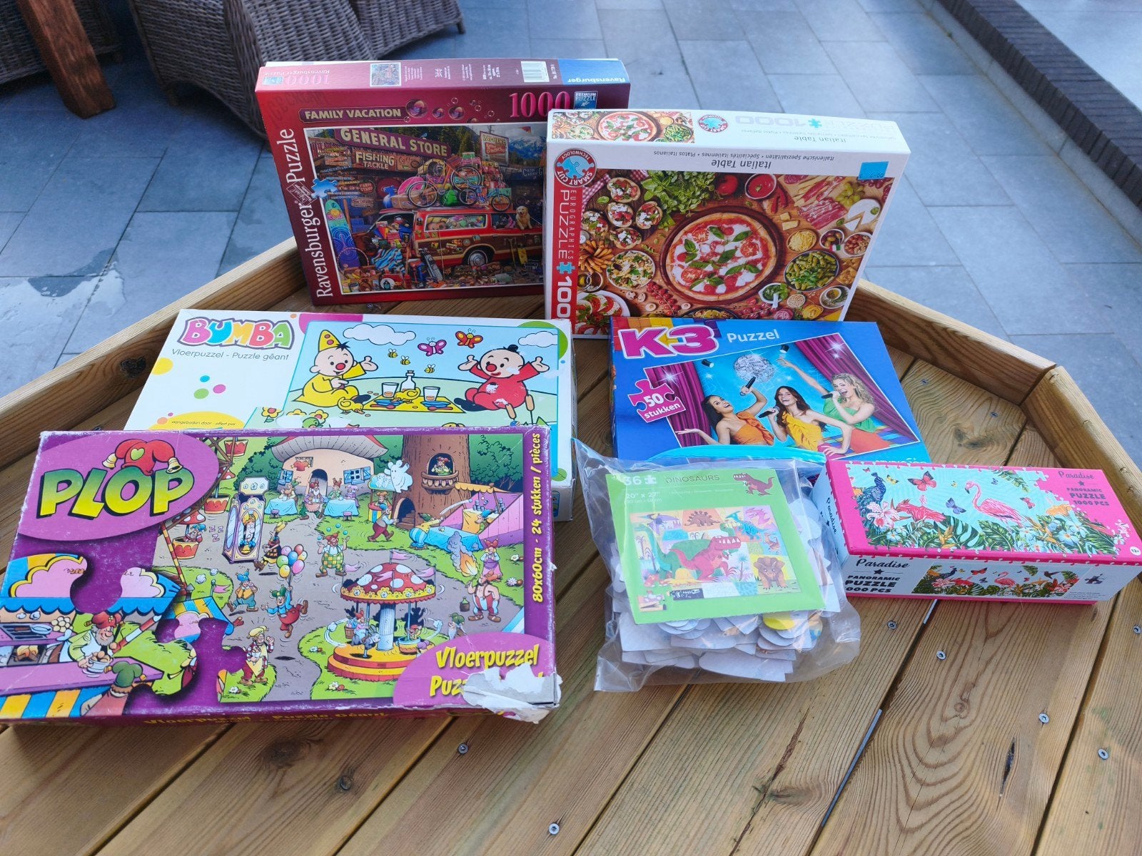 7 kinderpuzzels., Kinderen en Baby's, Speelgoed | Kinderpuzzels, Ophalen