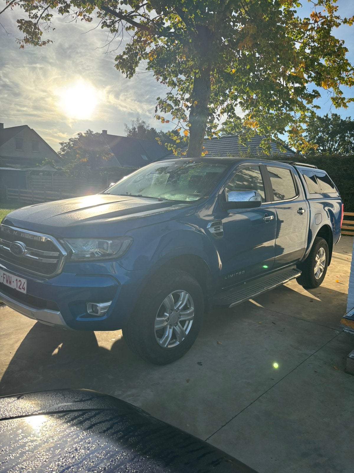 Ford ranger, Blauw, Bedrijf, Diesel, 4x4