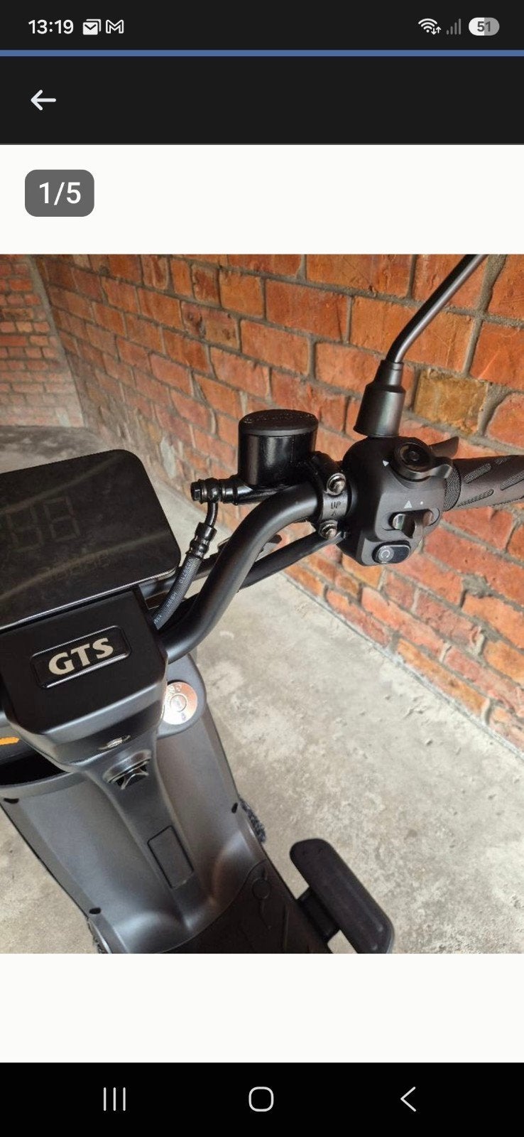 Gts E-Asy te koop, Enlèvement
