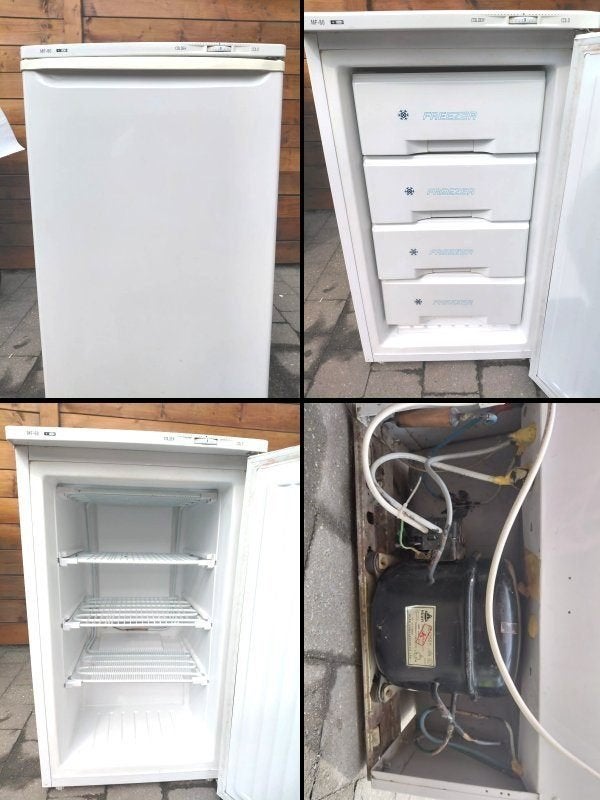 Tafeldiepvriezer, Gebruikt, Minder dan 75 liter, 45 tot 60 cm, Met vriesvak