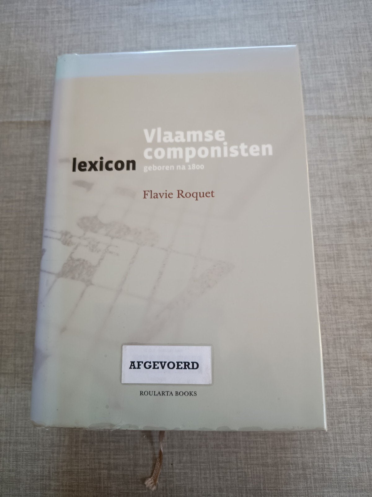 Lexique : gouvernement flamand né après 1800, Enlèvement ou Envoi, Néerlandais, Comme neuf, Flavie Roquet