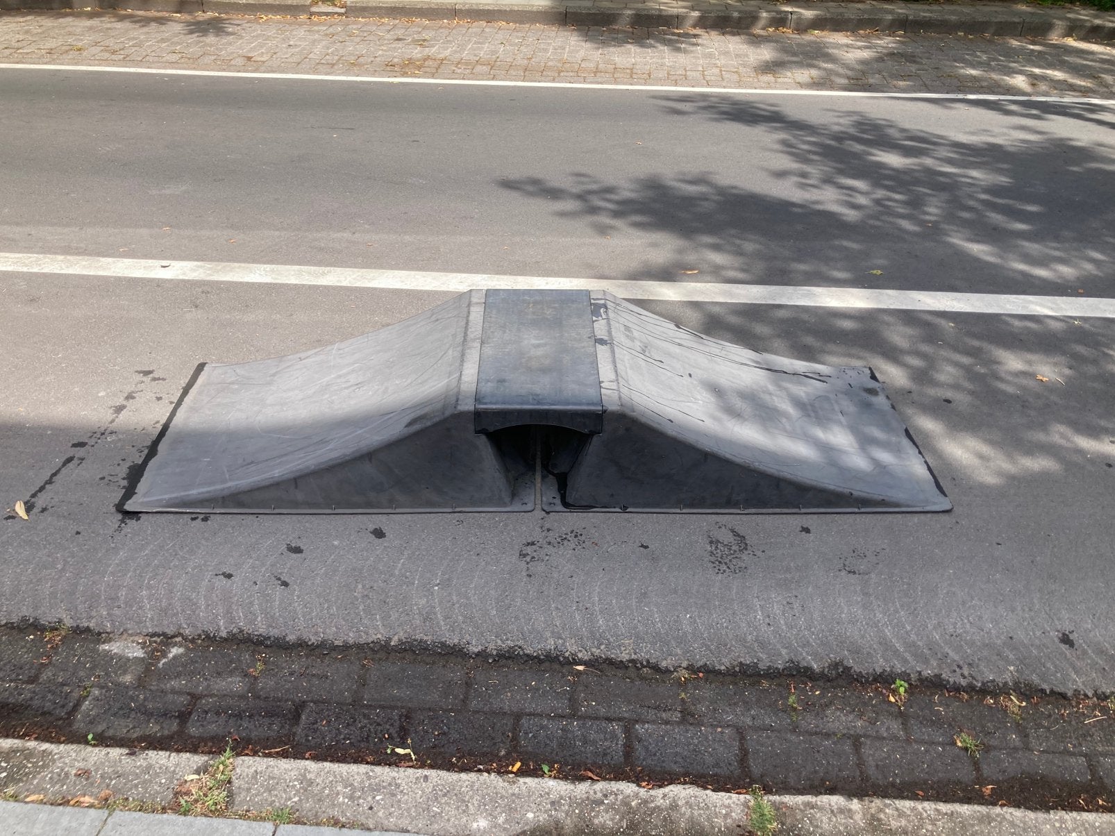 Skate ramp., Sport en Fitness, Ophalen, Zo goed als nieuw