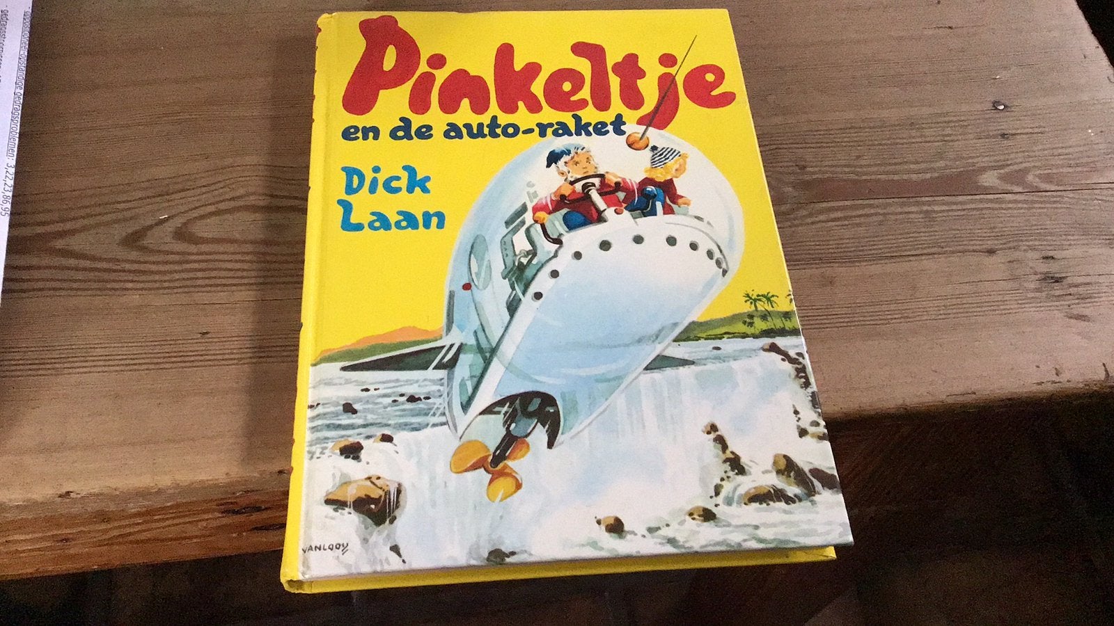 Pinkeltje et la voiture-fusée Dick Laan, Enlèvement ou Envoi, Utilisé