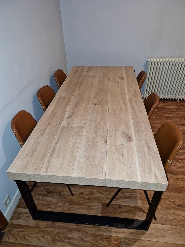 table à manger avec 6 chaises, Enlèvement