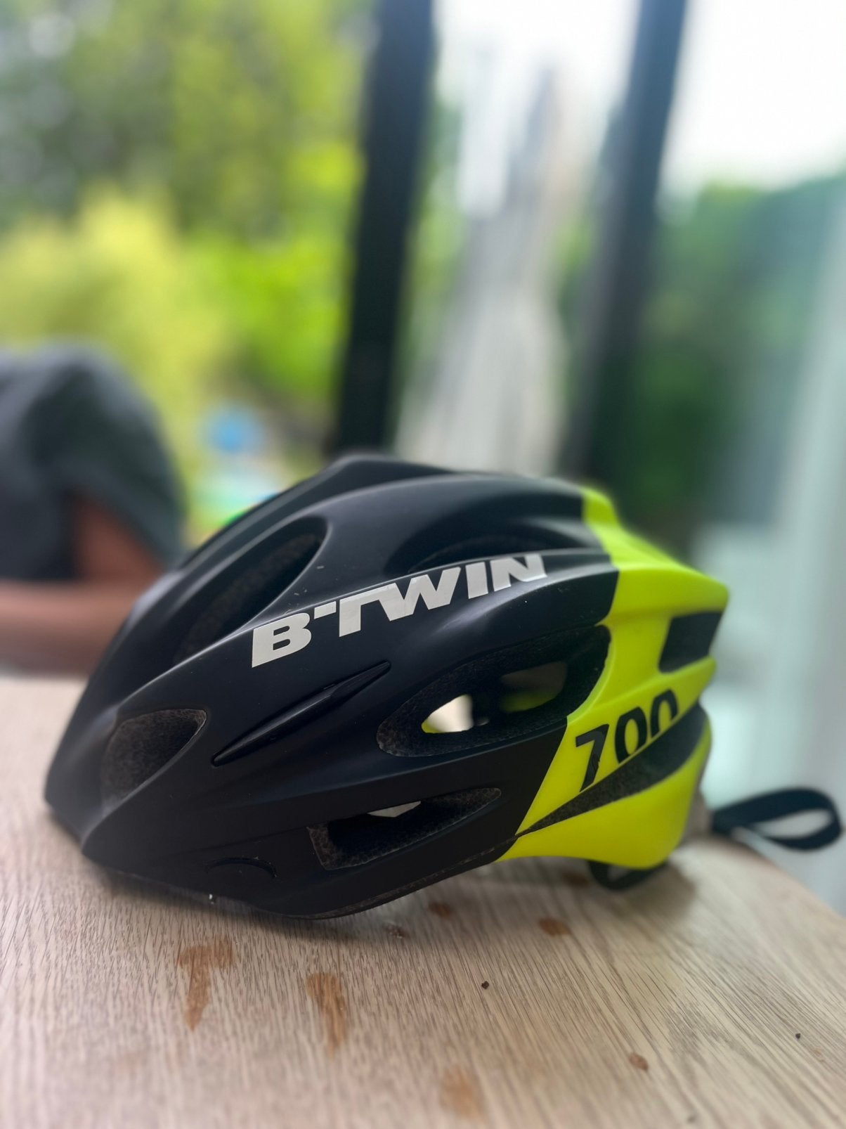 B'TWIN 700 Fietshelm, Fietsen en Brommers, Fietsaccessoires | Fietshelmen, Ophalen, Gebruikt, M, Heer