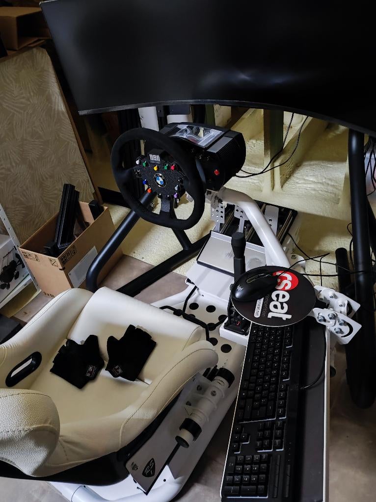 Fanatec ClubSport Wheel Base V2.5 8Nm. m.o.z. stuur, pedalen, Ophalen of Verzenden, Zo goed als nieuw, Fanatec