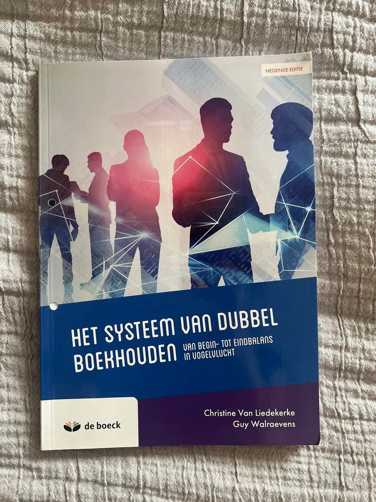 Het systeem van dubbel boekhouden, Ophalen of Verzenden, Zo goed als nieuw