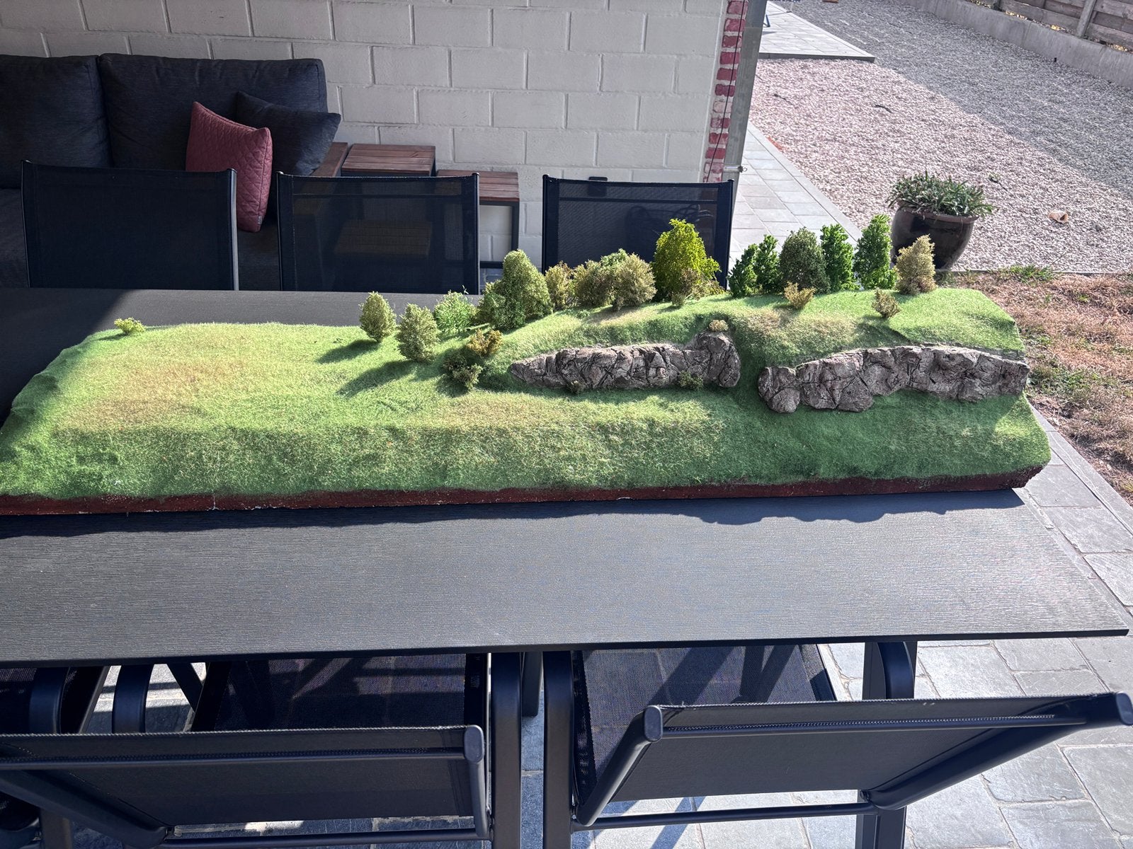 Diorama op schaal 1/43 - 1/18, Enlèvement, Comme neuf, Diorama