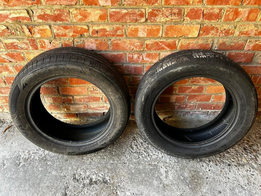 2x banden Minerva 205/55 R16, Auto-onderdelen, Banden en Velgen, Ophalen, All Season, Band(en)