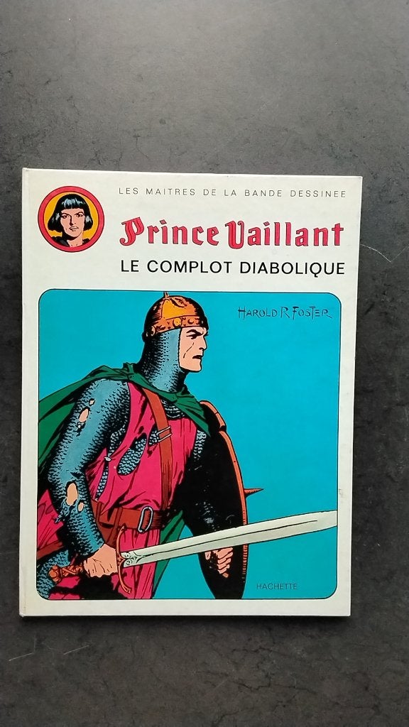 2 bandes dessinées du Prince Vaillant HC., Plusieurs BD, Enlèvement ou Envoi, Utilisé, Harold Rudolf Foster (1892-1982)