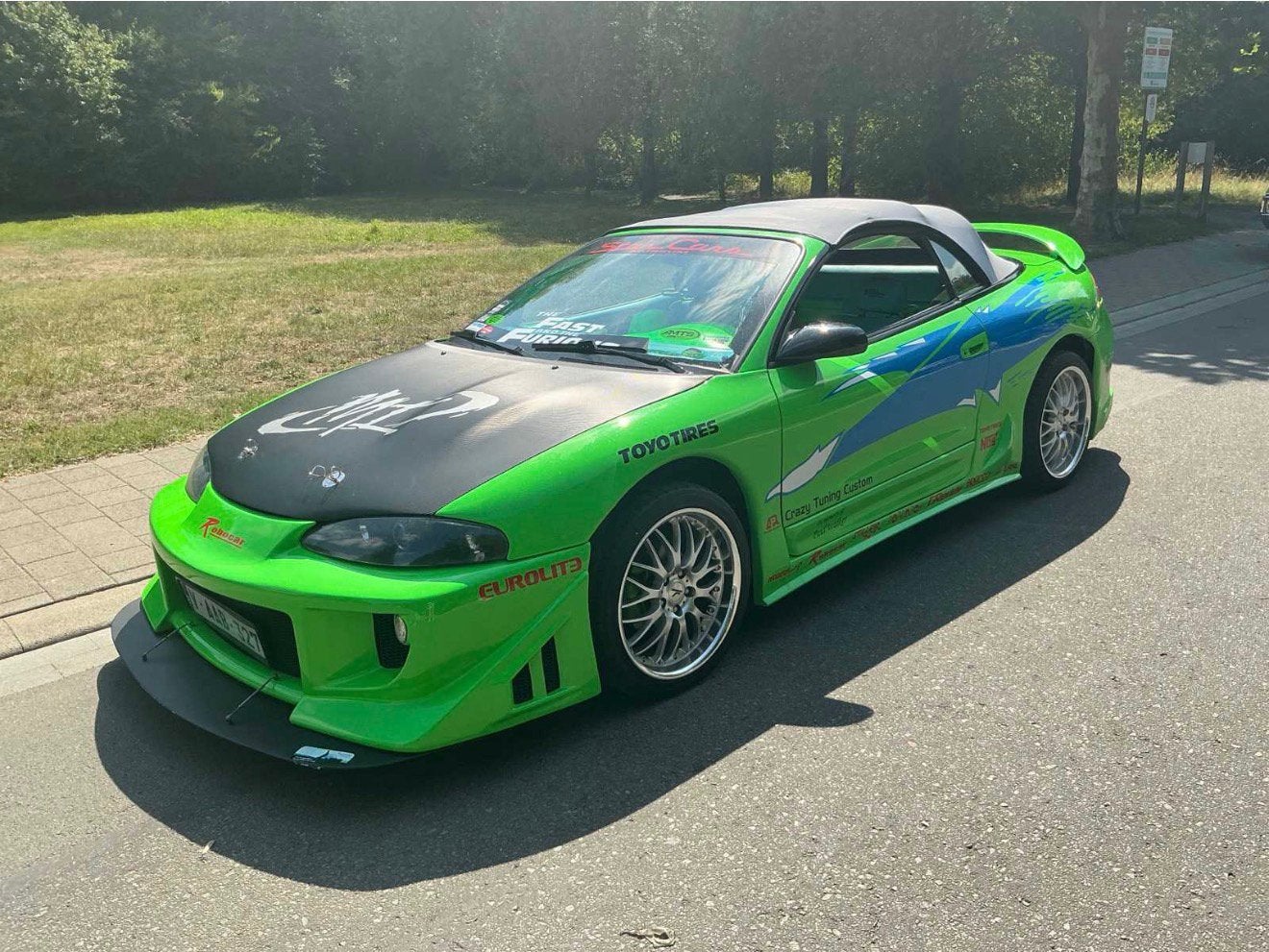 Mitsubishi Eclipse Paul Walker Edition, Auto's, Mitsubishi, Particulier, Eclipse, Xenon verlichting, Benzine, Euro 2, Cabriolet
