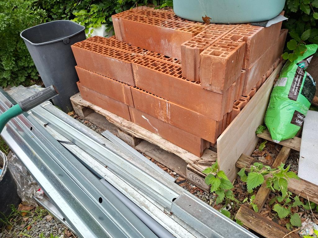 Snelbouwstenen, Doe-het-zelf en Bouw, Metselstenen, Ophalen, Zo goed als nieuw, Bakstenen