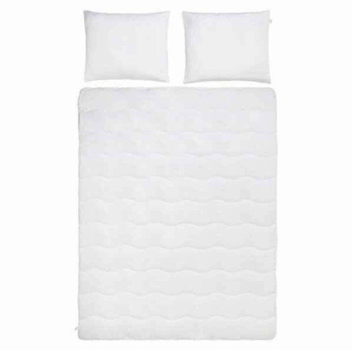 Set couette + 2 oreillers/ Neuf/ Valeur: €200, Neuf, Enlèvement, Autres types, Lavable