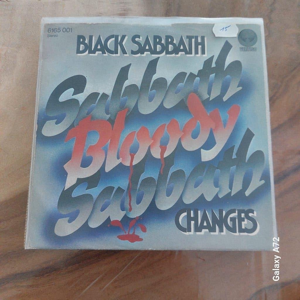 black sabbath sabbath bloody sabbath, Gebruikt, 7 inch, Ophalen of Verzenden, Rock en Metal