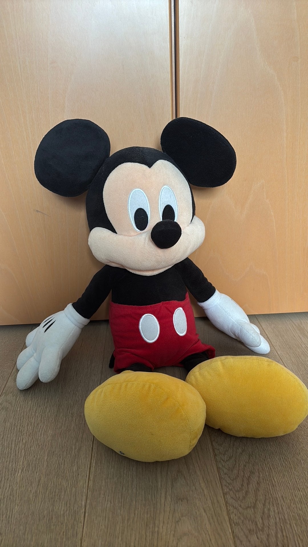 Mickey mouse knuffel (50cm), Verzamelen, Ophalen of Verzenden, Mickey Mouse, Zo goed als nieuw, Knuffel