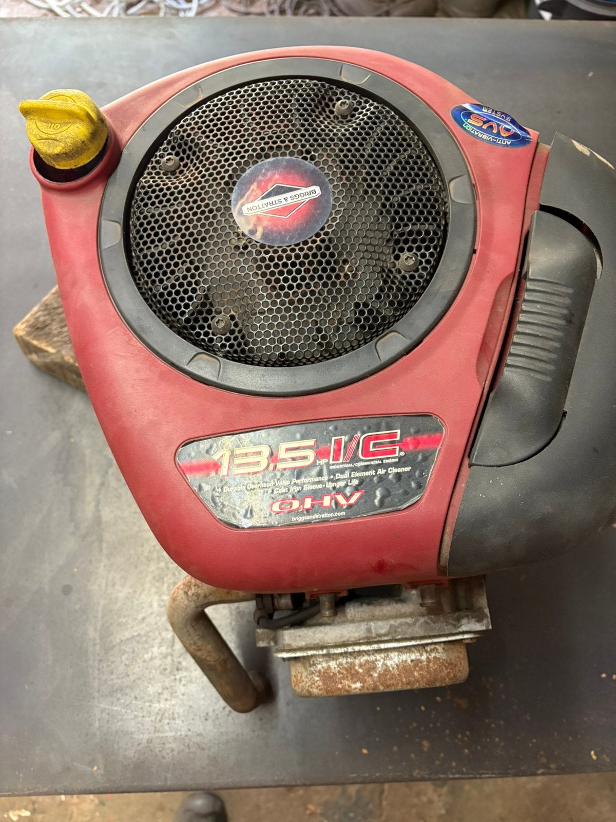 Zitmaaier motor 13,5PK, Enlèvement, Comme neuf