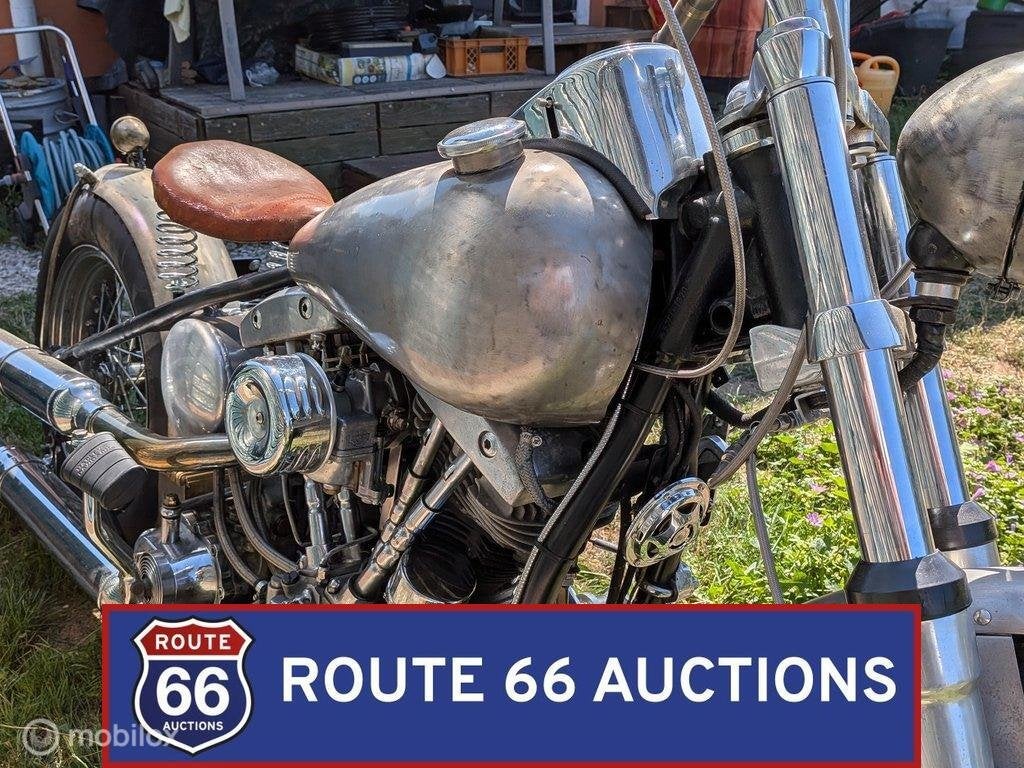 Harley-Davidson Hydra-Glide | 1957 | Route 66 Auctions, Motos, Occasion, Autre, Manuelle