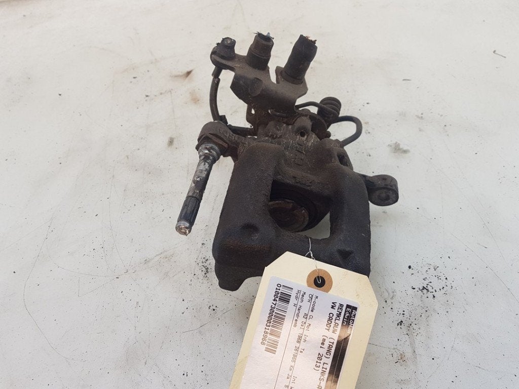 REMKLAUW LINKS ACHTER Caddy III (2KA,2KH,2CA,2CH), Gebruikt, Volkswagen