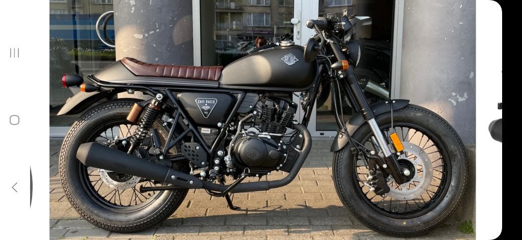 Café racer 125cc te koop!, Motos, Particulier, Autre, 125 cm³, Jusqu'à 11 kW