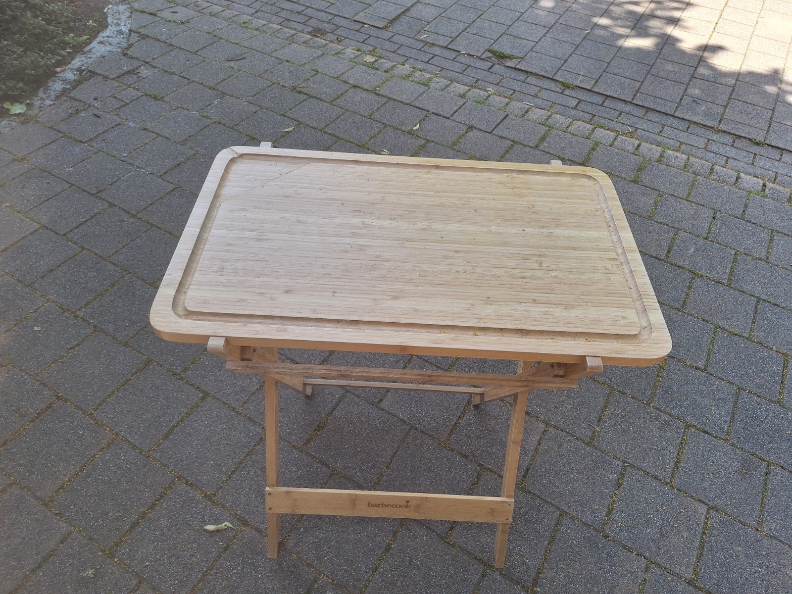 Barbecook snijtafel bamboe, Tuin en Terras, Ophalen