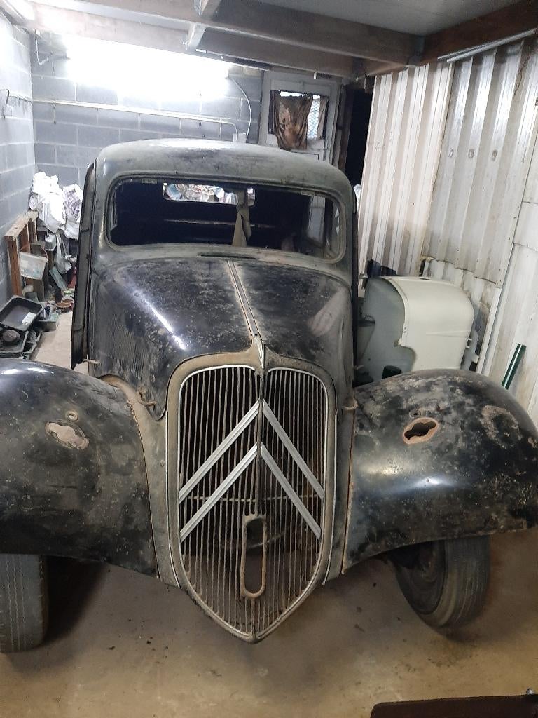 Voitures ancêtre, Auto's, Oldtimers, Particulier, Citroën, Benzine, Handgeschakeld, Zwart