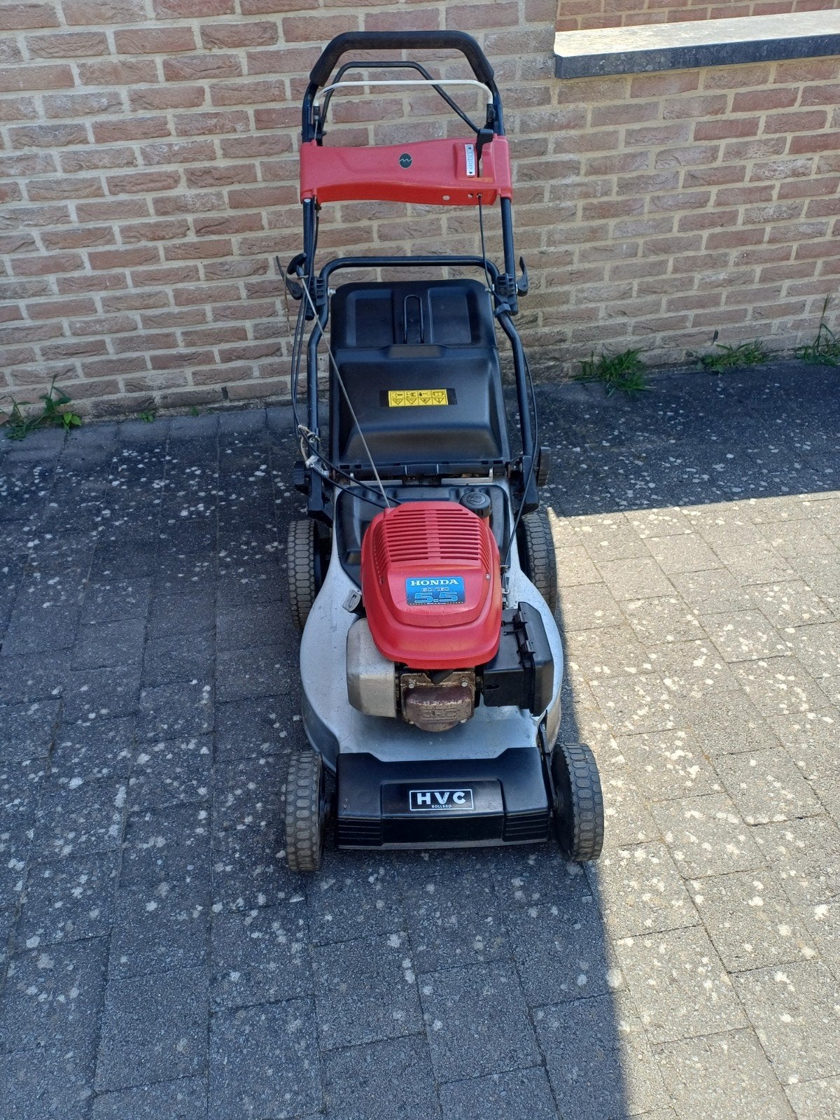 Grasmaaier honda zelftrekker, Enlèvement