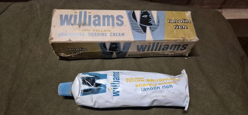 USA Williams shaving cream, Ophalen of Verzenden, Landmacht, Overige typen
