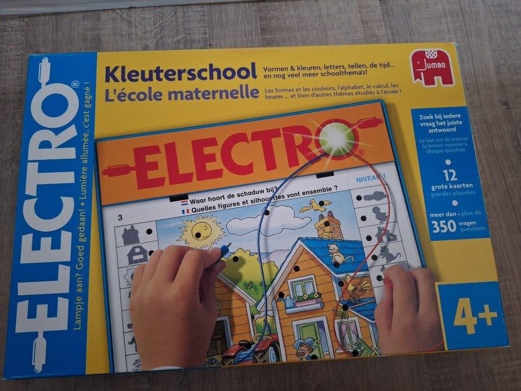 Jumbo - Electro - Kleuterschool - Educatief Spel, Enfants & Bébés, Enlèvement, Comme neuf