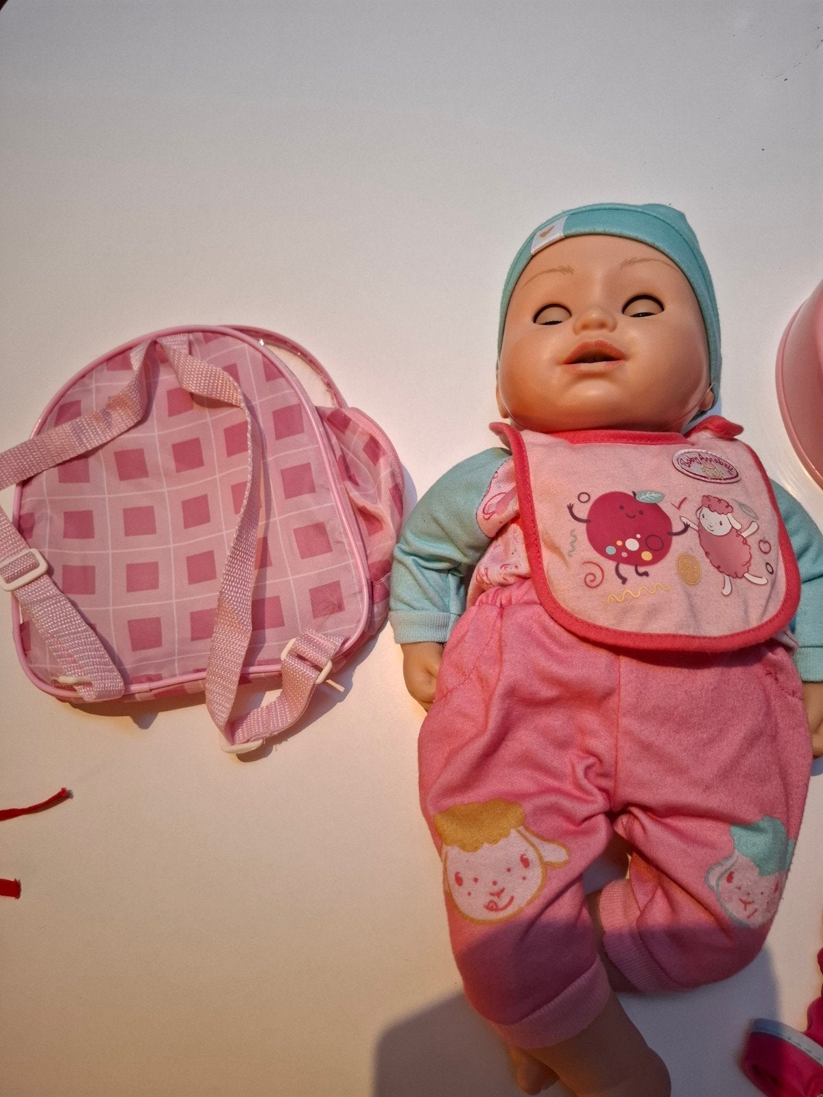 babypop annabelle lunch time., Kinderen en Baby's, Ophalen of Verzenden, Gebruikt, Babypop