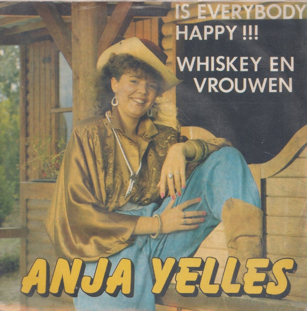 Anja Yelles – Is everybody happy /  Whiskey en vrouwen, CD & DVD, Vinyles Singles, Utilisé, En néerlandais, 7 inch, Enlèvement ou Envoi