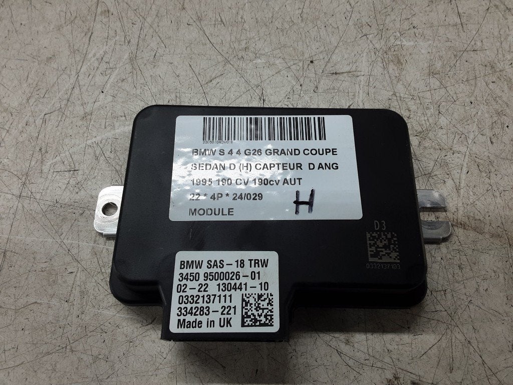 UNITE ELECTRONIQUE BMW 4 serie Gran Coupe (G26) (9500026), Mevr. I. Hauben, Utilisé, BMW, Rue de l'Espoir 34 34
4030  GRIVEGNÉE, BE