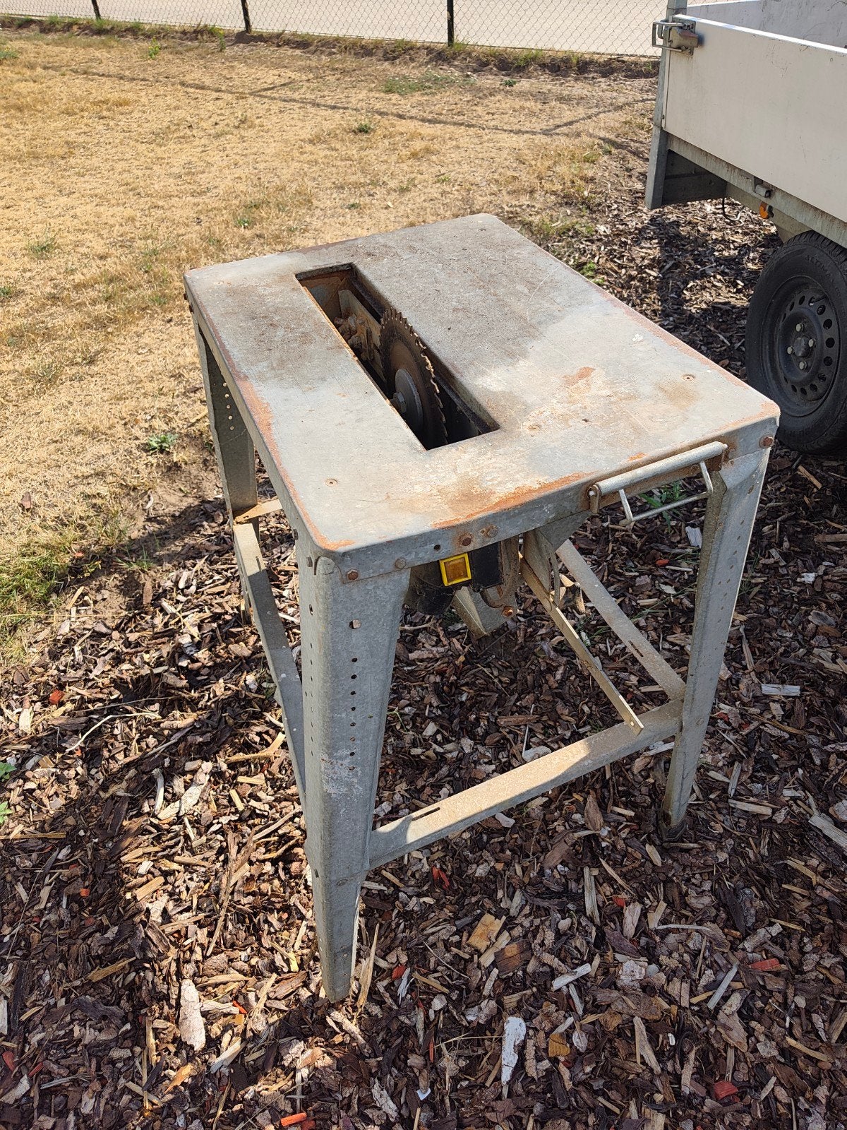 zaagtafel gebruikt, Doe-het-zelf en Bouw, Ophalen of Verzenden