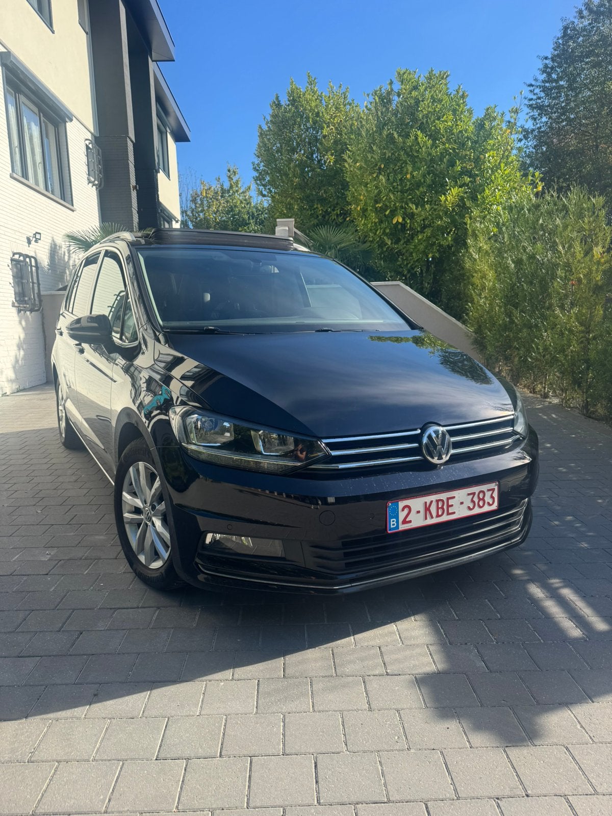 VW TOURAN 1.4 TSI auto 7 places cuir pano key less, Autos, Cuir, Achat, 7 places, Noir
