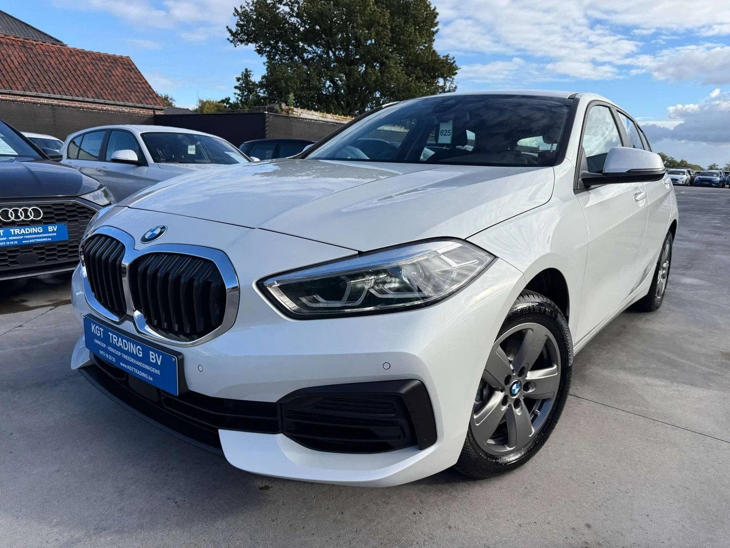 BMW 1 Serie 116 i FULL LED NAVIGATIE VIRTUAL CARPLAY DAB BLU, Auto's, Gebruikt, 3 cilinders, 1395 kg, 80 kW