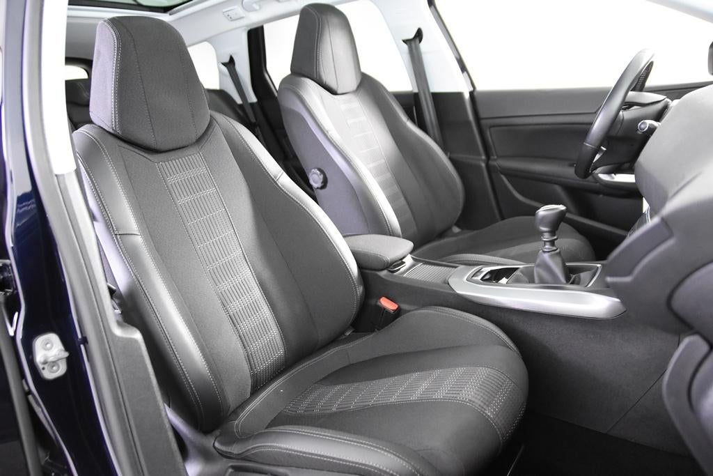 Peugeot 308 SW Allure 130 *1ste Eigenaar*Leer*Navigatie*, Auto's, Peugeot, Voorwielaandrijving, 1280 kg, 1199 cc, Blauw