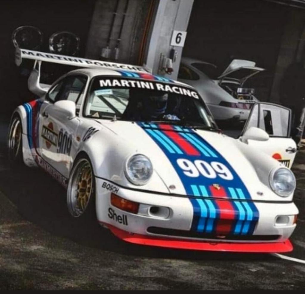 Bodykit carrosserie PORSCHE 964 : DP Motorsport Martini, Arrière, Porsche, Pare-chocs