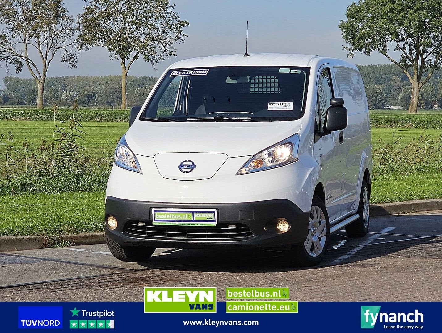 Nissan E-NV200 L1 NAP 200KM WLTP, Auto's, Automaat, Wit, Te koop, Parkeercamera