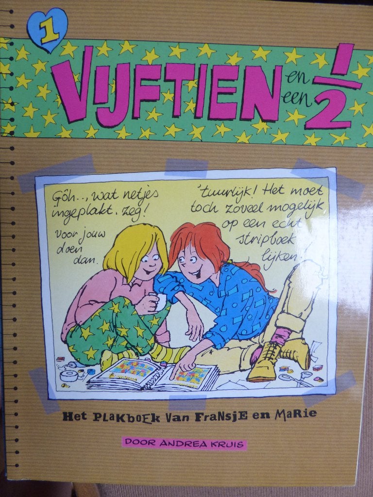 vijftien en een 1/2  nr 1   het plakboek van fransje ,, Ophalen of Verzenden