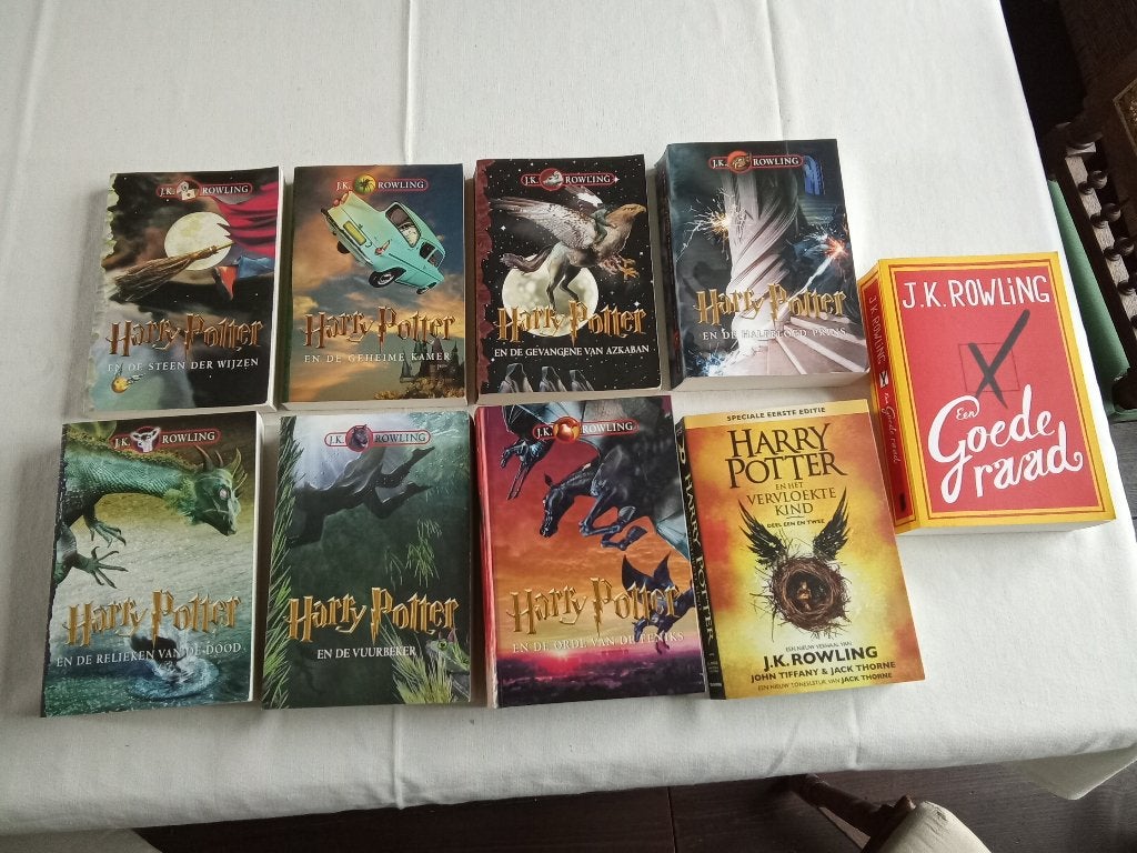 Harry Potter boeken volledige serie plus 2 extra boeken., Livres, Fantastique, Enlèvement ou Envoi, Utilisé, J.K. Rowling
