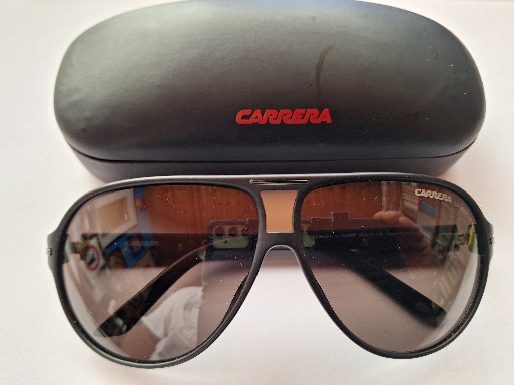 Zonnebril Carrera 237/3, Handtassen en Accessoires, Zonnebrillen en Brillen | Heren, Zonnebril, Zwart, Carrera, Ophalen of Verzenden