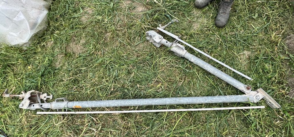 7 Doka trekschoren, Doe-het-zelf en Bouw, Ophalen, Gebruikt, Overige typen, 2 tot 5 meter