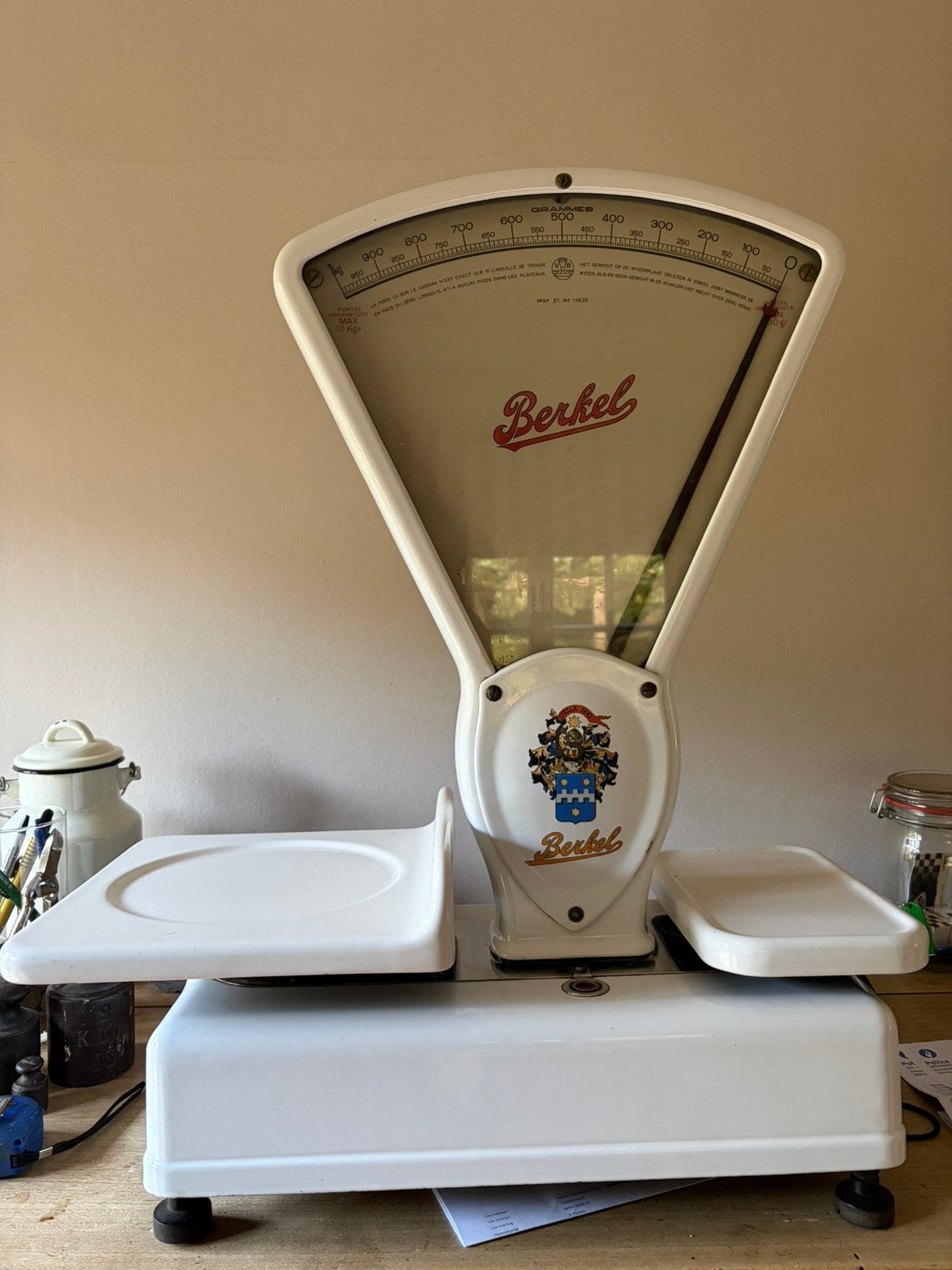 Berkel weegschaal, Elektronische apparatuur, Weegschalen, Ophalen, Zo goed als nieuw