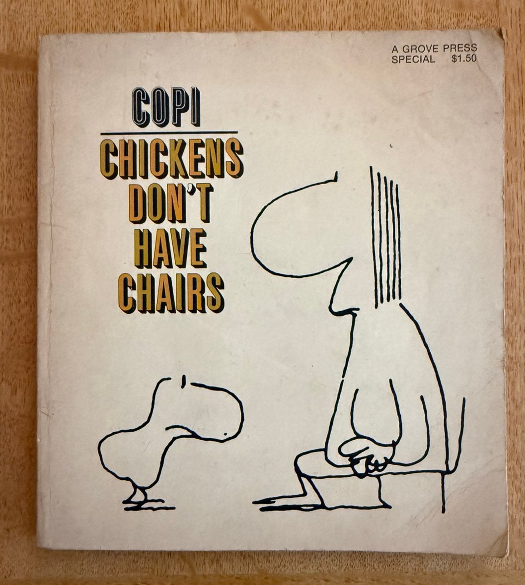 Copi - chickens don’t have chairs, Boeken, Amerika, Ophalen of Verzenden, Gelezen, Eén comic