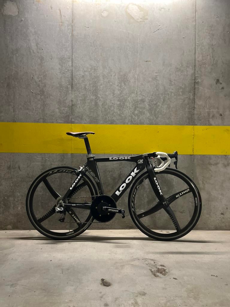 Look 496 pro team, Ophalen, Gebruikt, Carbon