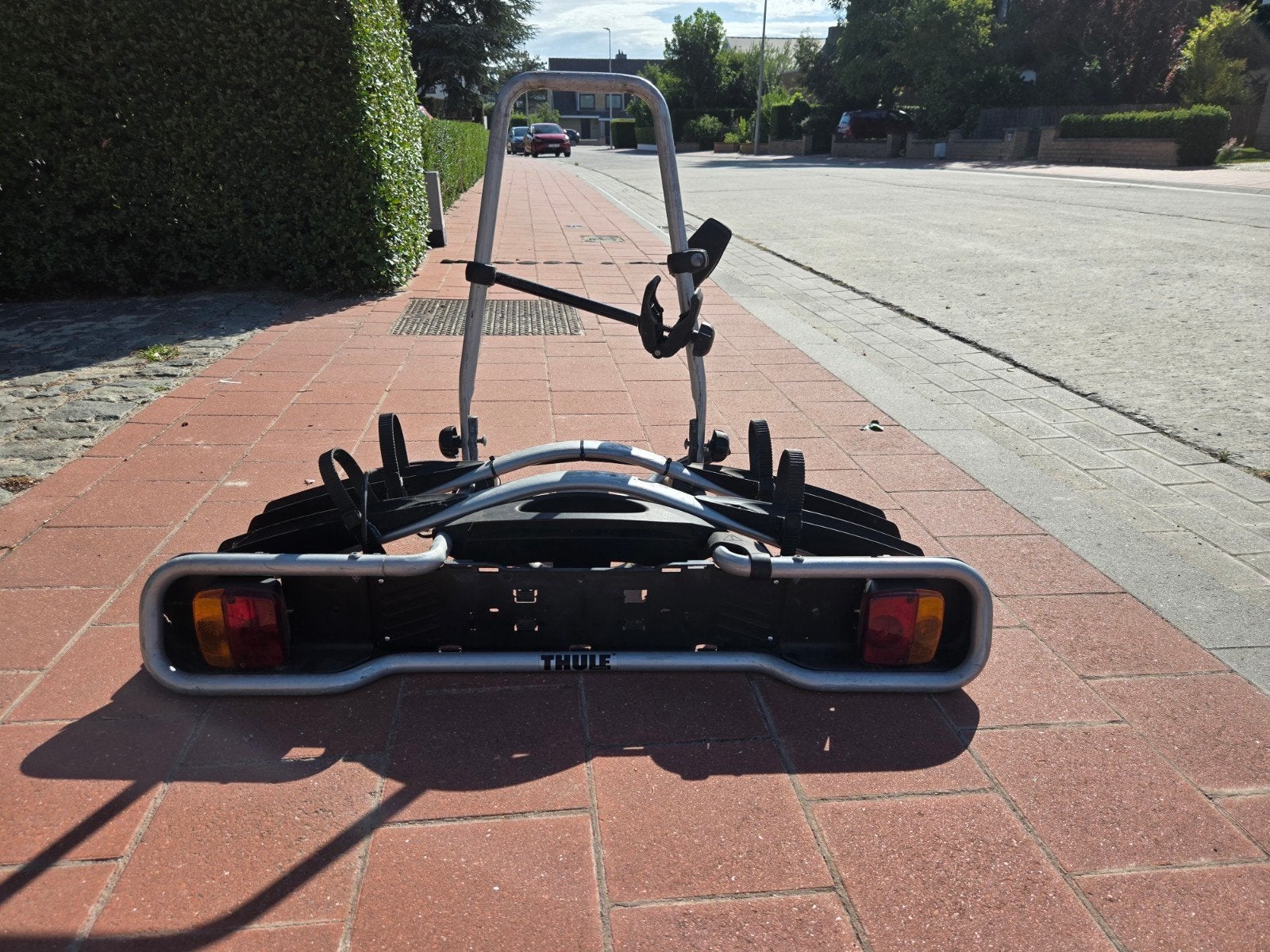 Fietsendrager Thule, Ophalen