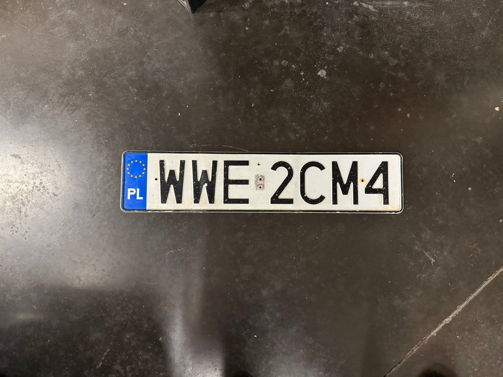 Plaque d'immatriculation Poland, Enlèvement ou Envoi, Utilisé