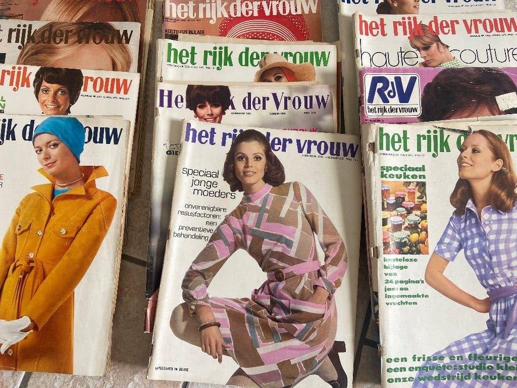 Magazines de mode et de style de vie rétro, Enlèvement, Utilisé, Couturiers