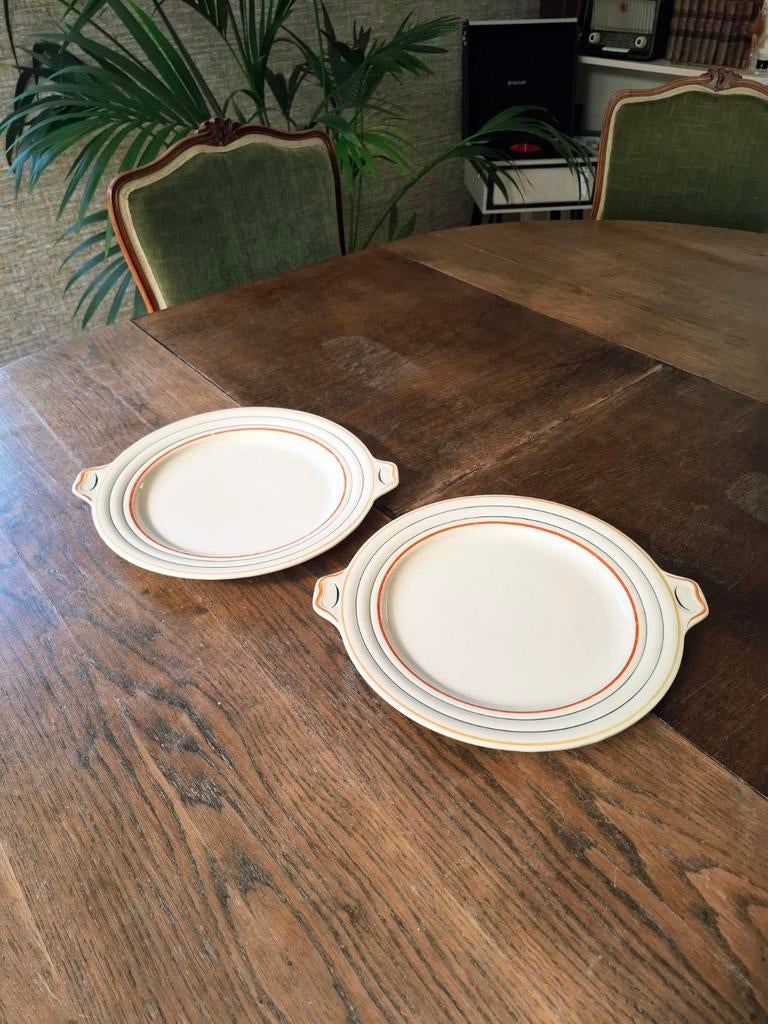 Vintage serveerschalen Boch - set van 2, Enlèvement ou Envoi