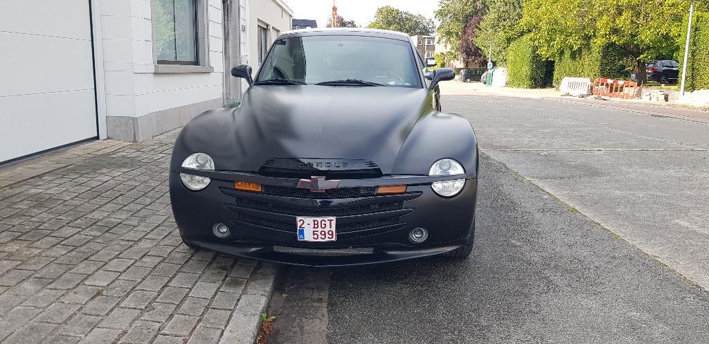 Chevrolet SSR 2006. Moteur à essence V8 6L (LS2) 420 ch., Cuir, 295 kW, Noir, 2 portes
